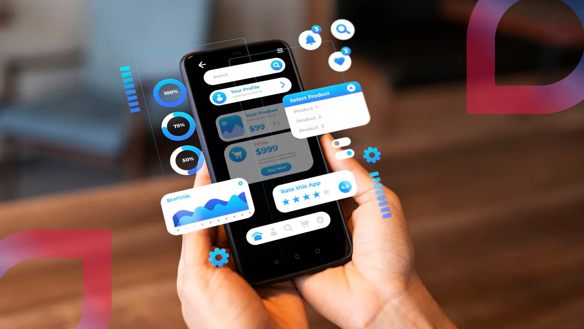 Mobile apps development - iOS and Android applications